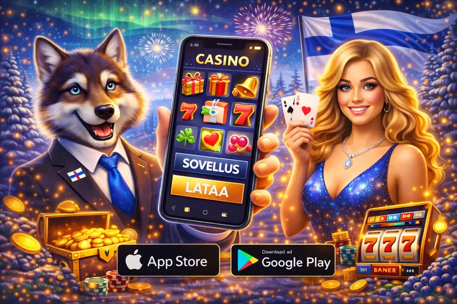 Mobiilikasino sovellus puhelimessa, korttipelit ja kolikkopelit Suomessa